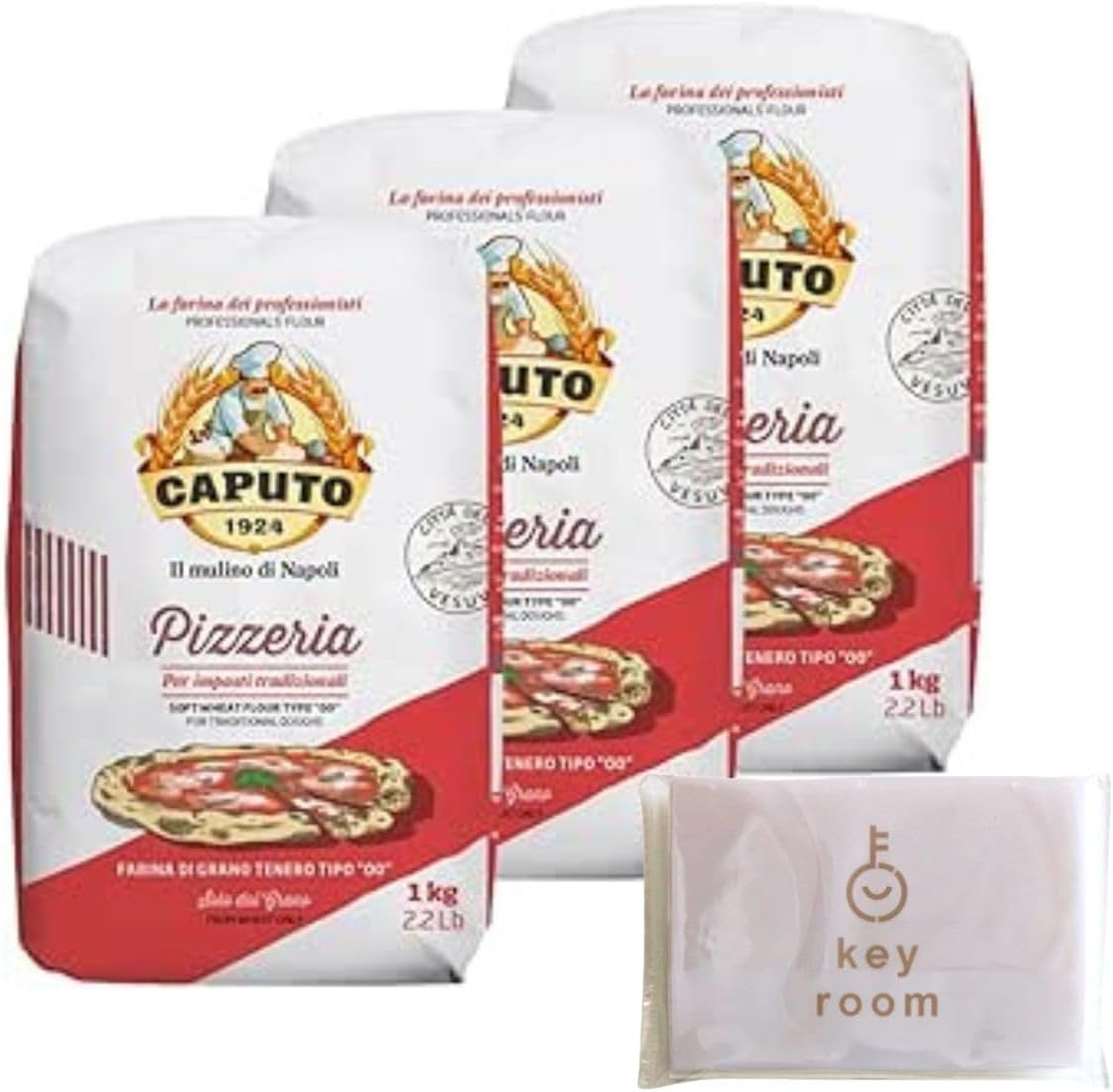 ピッツェリア 1kg 3個 小麦粉 小麦 イタリア ナポリ ピザ ピッツァ でんぷん グルテン