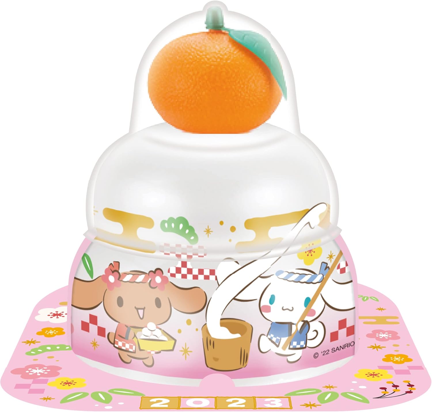 サトウ食品 福餅入り 鏡餅 小飾りシナモロール 66g ×30個