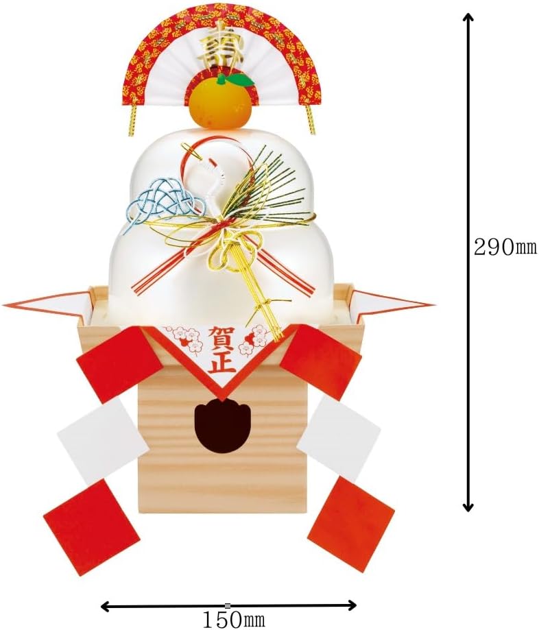 サトウのサッと鏡餅 まる餅入り 330g - 画像 (3)