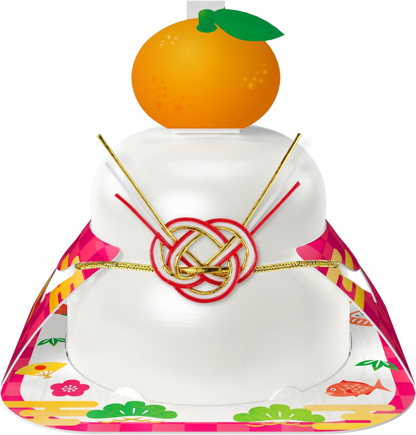 サトウの福餅入り鏡餅 橙付き 66g ×36個