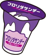 赤城乳業 フロリダサンデー ブルーベリー・チョコレート210ml×各6個ずつ計12カップ - 画像 (4)