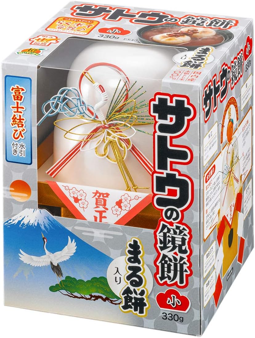 サトウのサッと鏡餅まる餅入り小 330G