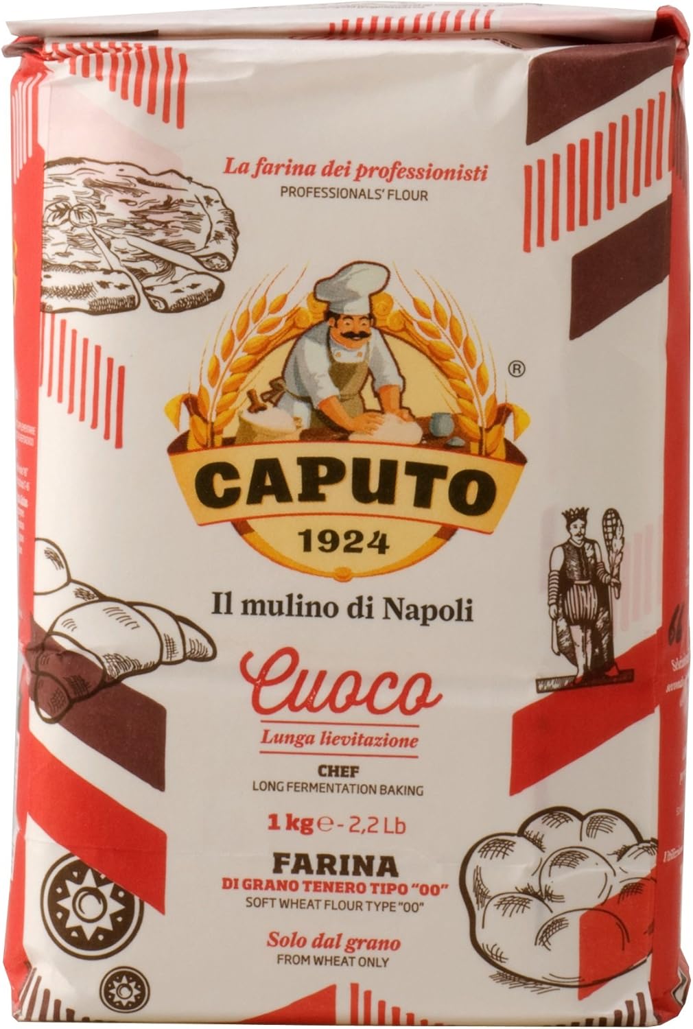 カプート サッコ・ロッソ クオーコ(イタリア産小麦粉) 1kg