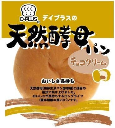デイプラス 天然酵母パンチョコクリーム 1個×12個
